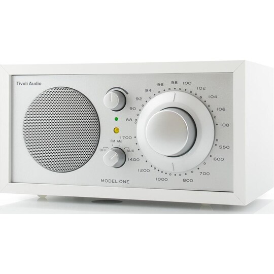 Tivoli Audio Model ONE, Hvit/Sølv