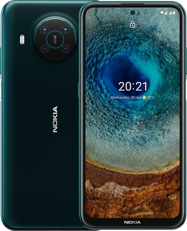 Nokia X10 – 5G smarttelefon 6/64GB (forest)