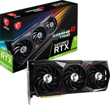 MSI GeForce RTX 3070 Ti GAMING X TRIO 8G grafikkort