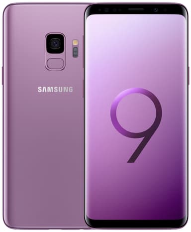 Samsung Galaxy S9 smarttelefon (syrinlilla)