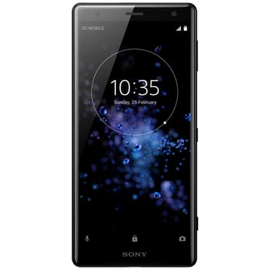 Sony Xperia XZ2 smarttelefon (flytende sort)