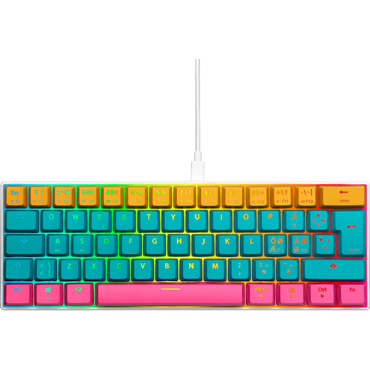 NOS C-450 RGB tastatur (jolly roger)