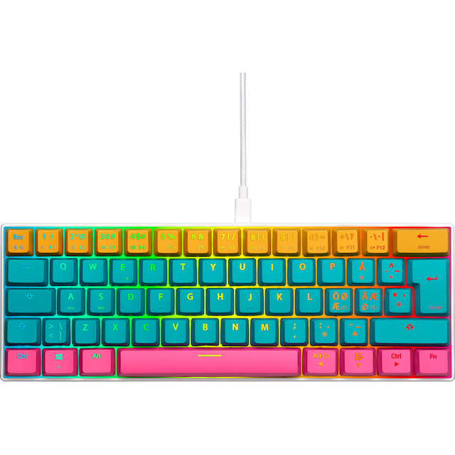 NOS C-450 Mini PRO RGB gamingtastatur (jolly roger)