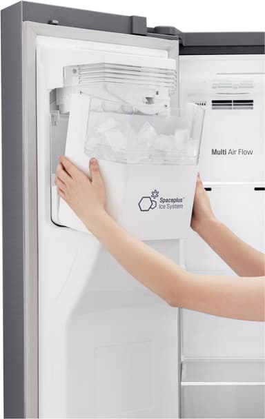 LG kombiskap GSL481PZXZ