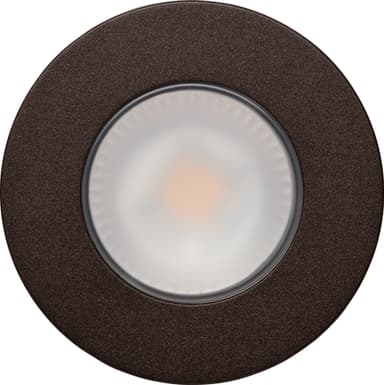Loox5 LED-spotlys boks overflatemontering (brun)