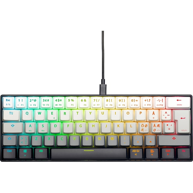 NOS C-450 Mini PRO RGB gaming tangentbord (shader)