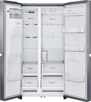 LG kombiskap GSL481PZXZ