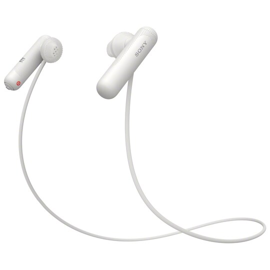 Sony WI-SP500 trådløse in-ear hodetelefoner (hvit)
