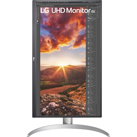 LG UltraFine 27UP850-W 27" skjerm (hvit)