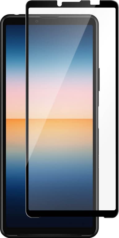 Panzer Full-Fit Sony Xperia 10 III skjermbeskytter (sort)