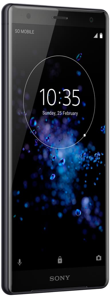 Sony Xperia XZ2 smarttelefon (flytende sort)