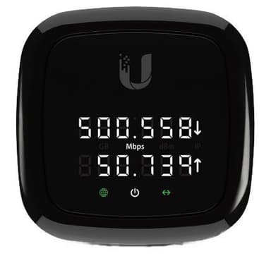 Ubiquiti Ufiber Nano G GPON CPE, LED-skjerm, stilig design, hvit
