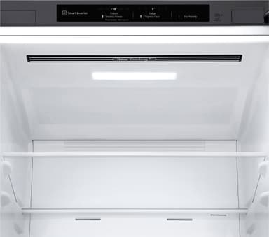 LG kombiskap GBB61PZJMN (sølv)