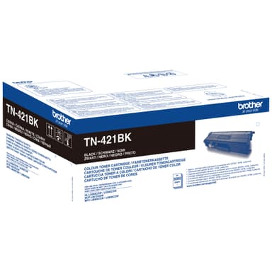 Brother tonerpatron TN421BK Sort