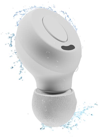 Supra NERO-TX PRO helt trådløse in-ear hodetelefoner (hvit)