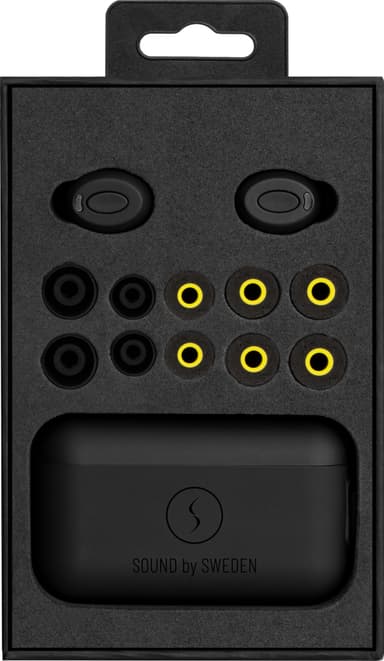 Supra NERO-TX PRO helt trådløse in-ear hodetelefoner (sort)