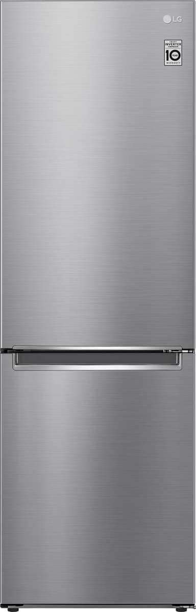 LG kombiskap GBB61PZJMN (sølv)