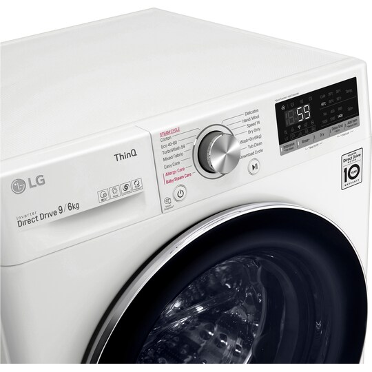 LG vaskemaskin/tørketrommel CV50V6S2EE