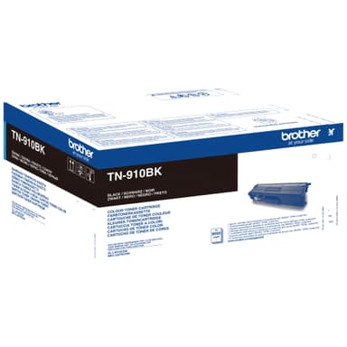 Brother tonerpatron TN-910BK ekstra stor Sort