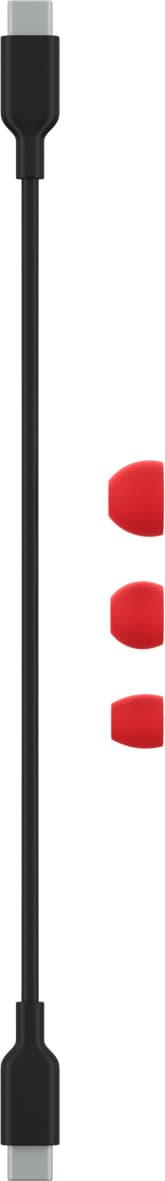 Beats Studio Buds helt trådløse in-ear hodetelefoner (rød)