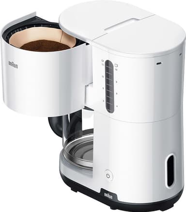 Braun Breakfast 1 kaffemaskin KF1100WH (hvit)