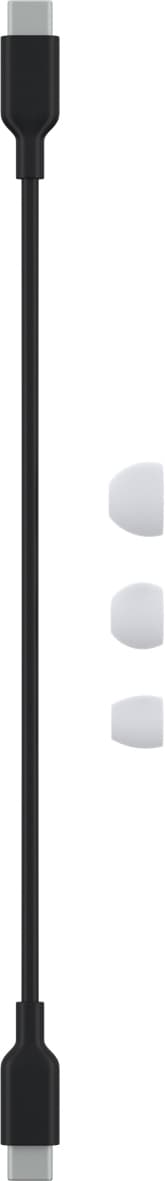 Beats Studio Buds helt trådløse in-ear hodetelefoner (hvite)
