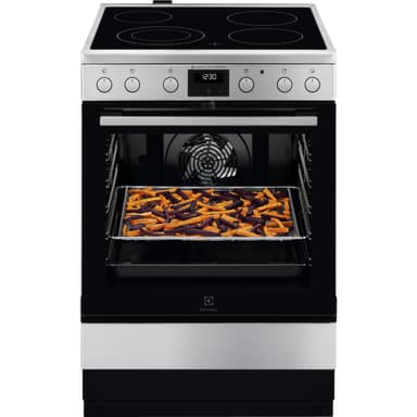 Electrolux komfyr LKR66040NX (rustfritt stål)