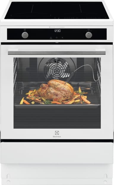 Electrolux komfyr LKI66851NW (hvit)