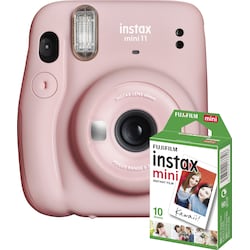 Fujifilm Instax Mini 11 kompaktkamera (rosa, 10 bilder inkl.)