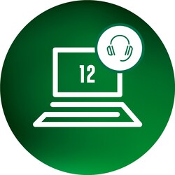 Support Light til datamaskin - 12 måneder