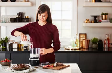 KitchenAid trådløs mini matkutter 5KFCB519EBM (matt sort)