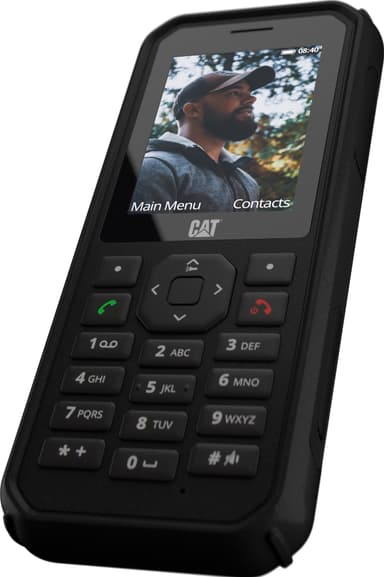 CAT B40 4G mobiltelefon (sort)