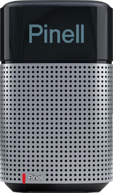 Pinell North bærbar digital radio (ice white)