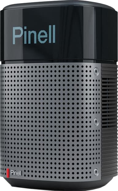 Pinell North bærbar digital radio (night black)