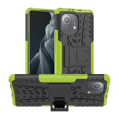Støtsikkert deksel med stativ Xiaomi Mi 11  - Grønn