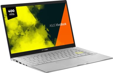 Asus VivoBook S14 S433 i3/8/128 14" bærbar PC (transparent silver)