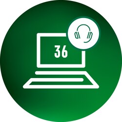 Support Light til datamaskin - 36 måneder