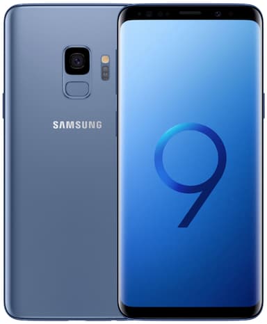 Samsung Galaxy S9 smarttelefon (blå)