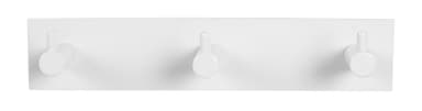 Knopplist med 3 knoppar - vit
