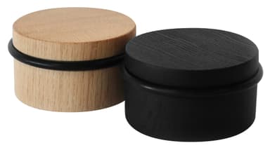 Dörrstopp Ø76 mm - svart ek