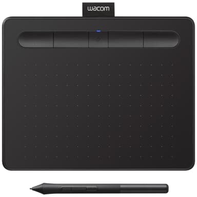 Wacom Intuos S Bluetooth tegneplate (sort)