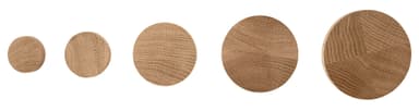 Knoppar 5 st. i set - ek