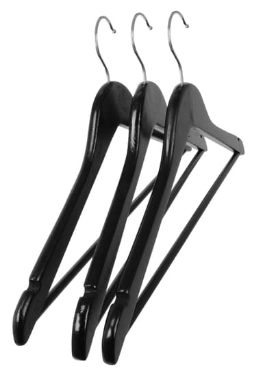 Galge svart - 3-pack