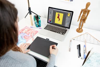 Wacom Intuos M Bluetooth tegneplate (pistasj)