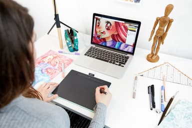 Wacom Intuos M Bluetooth tegneplate (pistasj)