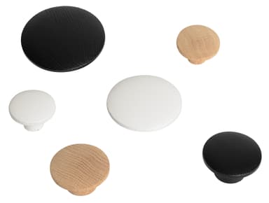 Träknopp Ø45 - vit