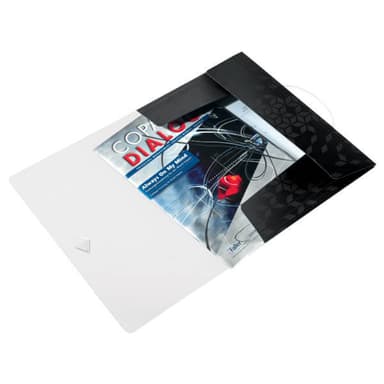 LEITZ WOW Mapp A4 PP Svart