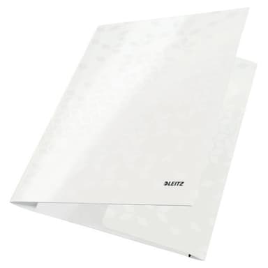 LEITZ WOW Mapp A4 Kartong Vit