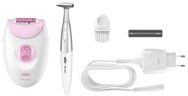 Braun Silk-épil 3 epilator SE3321 med bikinitrimmer