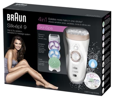 Braun Silk-épil 9 SkinSpa epilator SE9961V